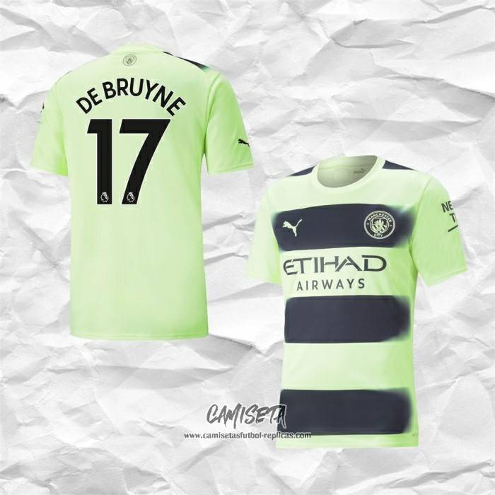 Tercera Camiseta Manchester City Jugador De Bruyne 2022-2023